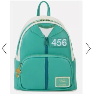 NWT Loungefly Limited Edition Squid Game Seong Gi-Hun (Player 456) Mini Backpack
